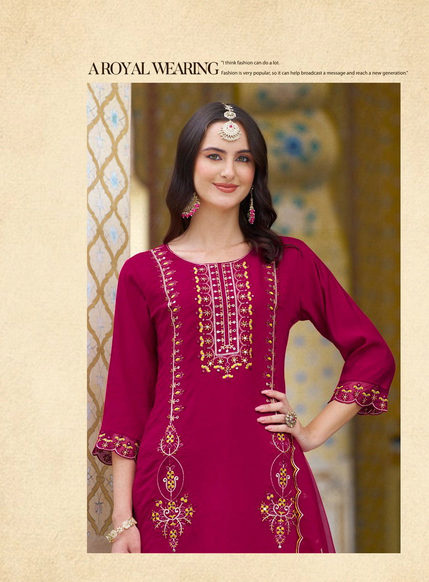 Sehnaz Vol 4 By Radhika Roman Silk Designer Kurti With Bottom Dupatta Wholesale Shop In Surat